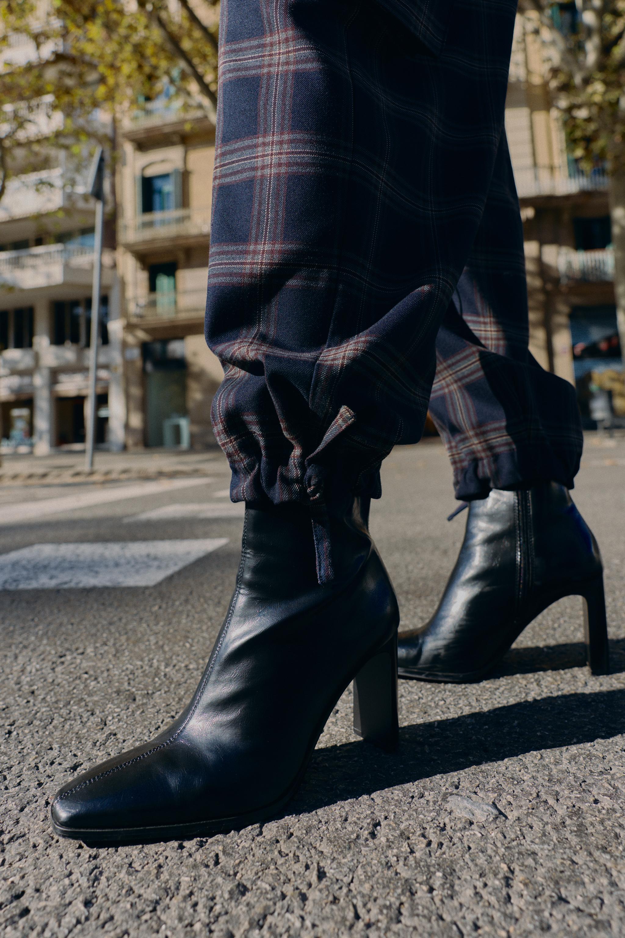 PANTALON BOMBACHO CARGO À CARREAUX